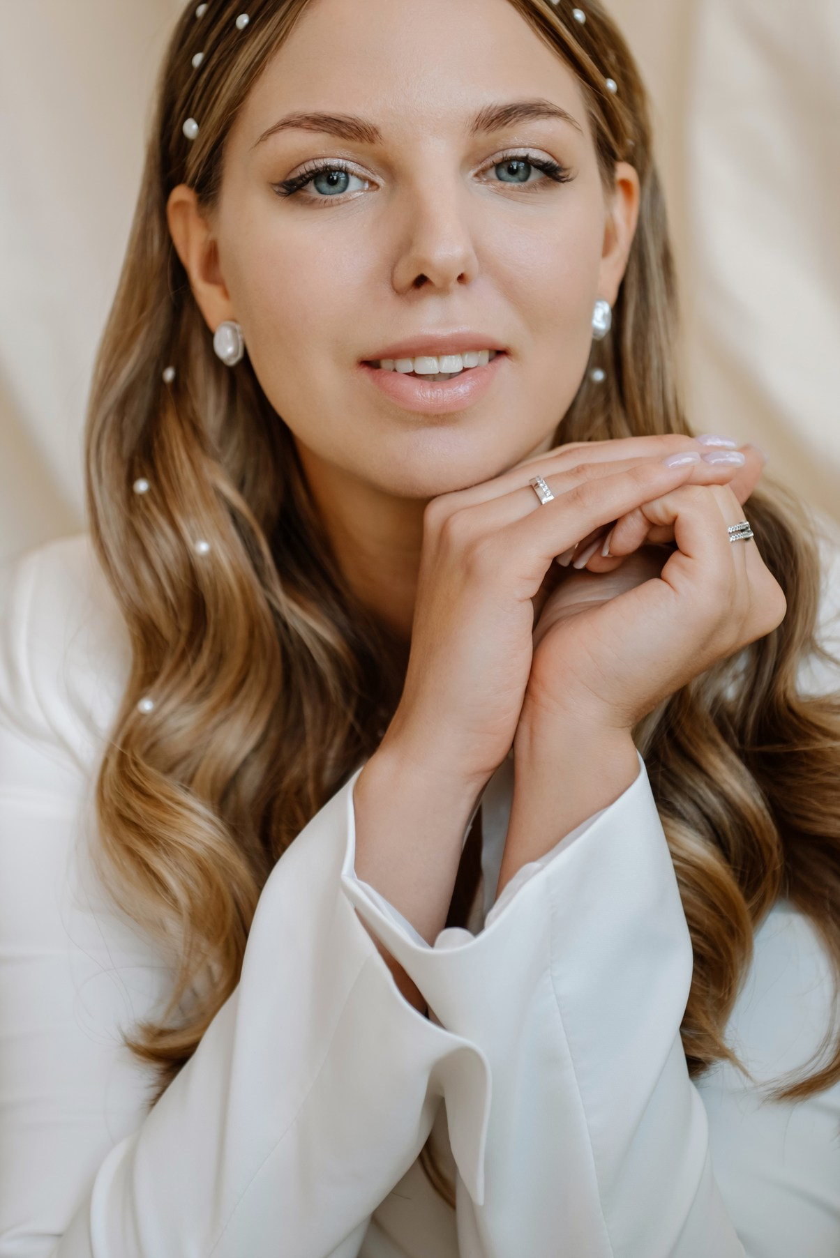 С цветами и жемчугом. Свадебный и сеейный фотограф в Санкт-Петербурге Елена Худякова