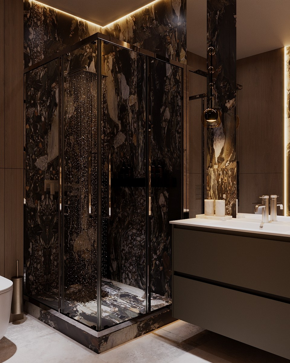 Душевая 1 этаж. Визуализатор Векшина Елена