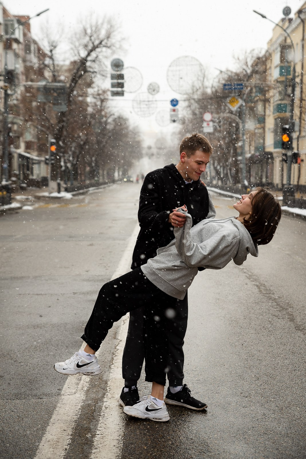 Зимняя встреча. Фотограф в Краснодаре Анна Карелина