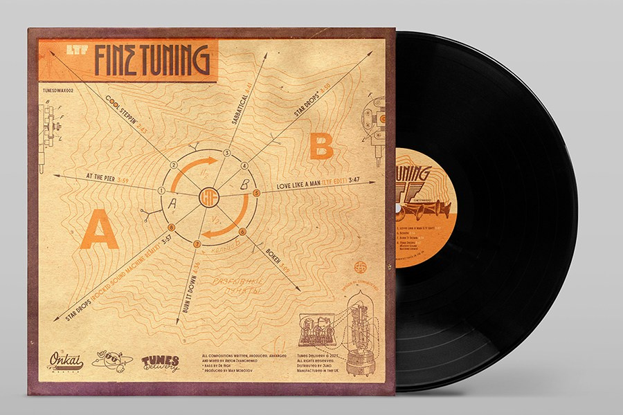 Дизайн музыкальных релизов. Alexander Stan Shimanov