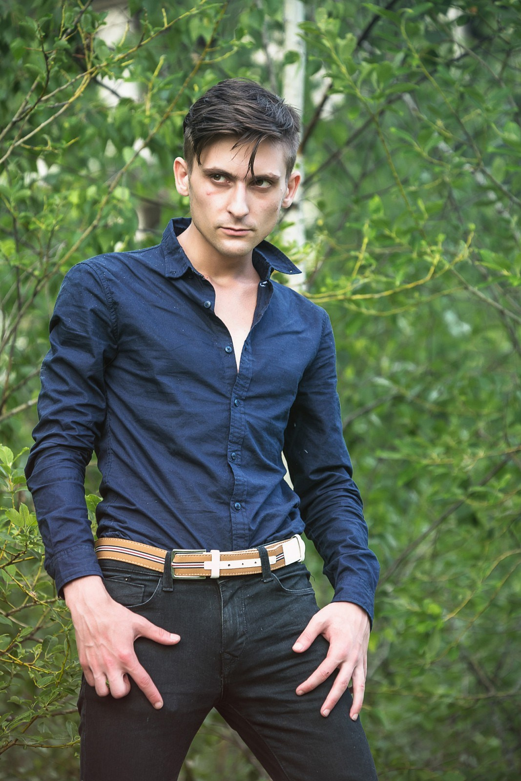 Портрет на природе. Свадебный и репортажный фотограф в Москве и Московской области