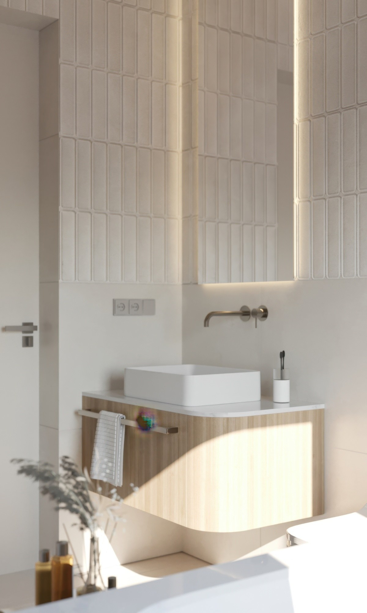 Визуализация интерьера коттеджа в Казани. 3d визуализатор marybond3d