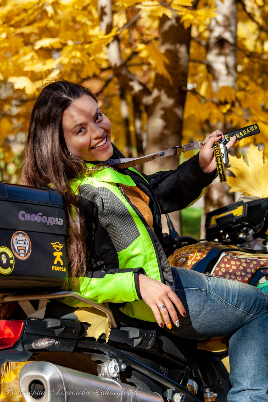 Маша Печенька (BMW GS1200). Виктория Ахмылова. Фотограф в Москве