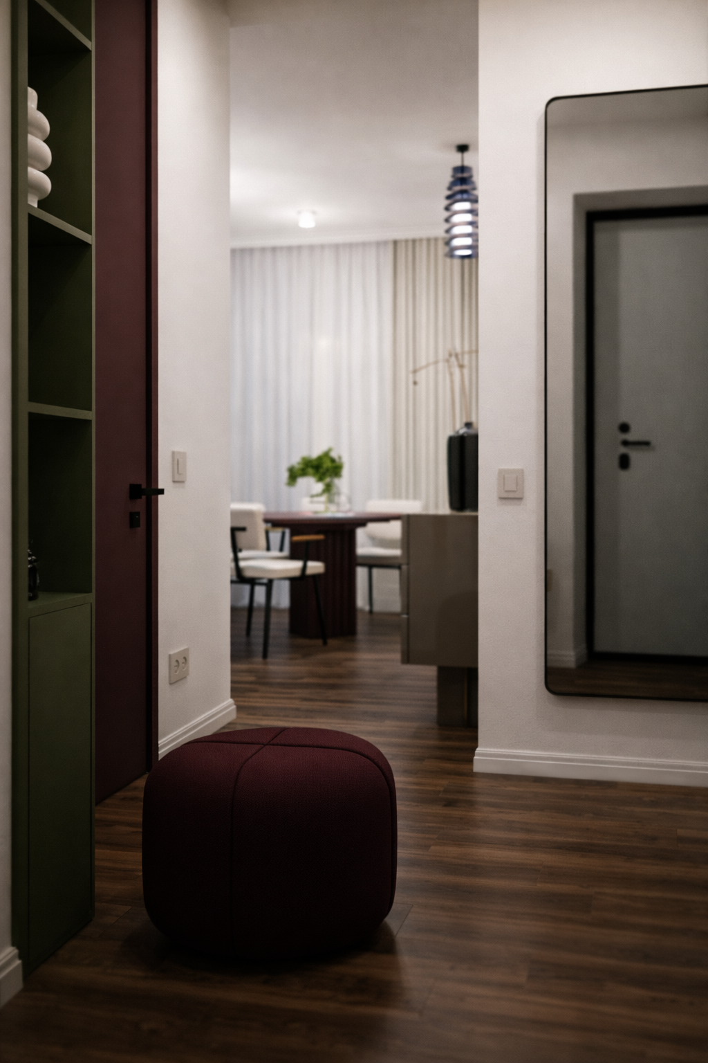 Project mini MIR 41 m². Дизайнер интерьера