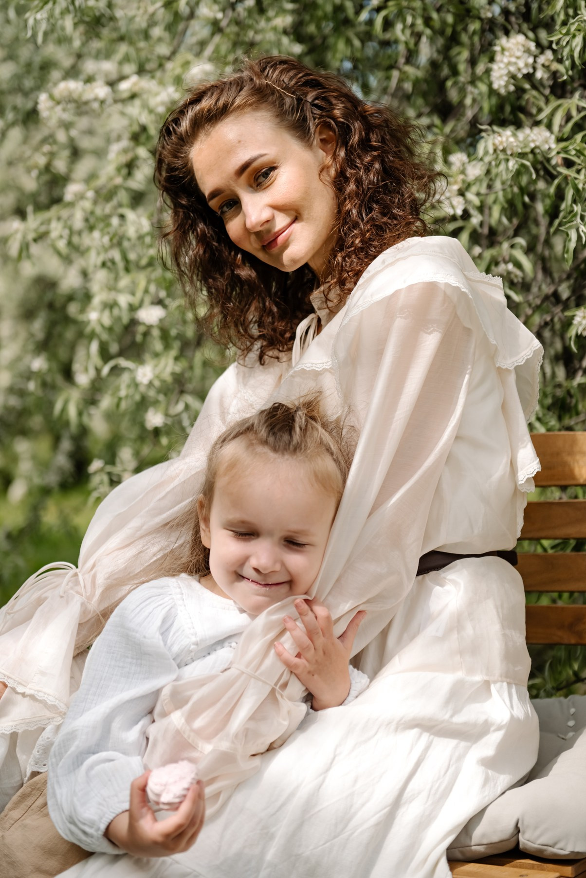 Семейная. Ольга с дочкой. Свадебный и сеейный фотограф в Санкт-Петербурге Елена Худякова