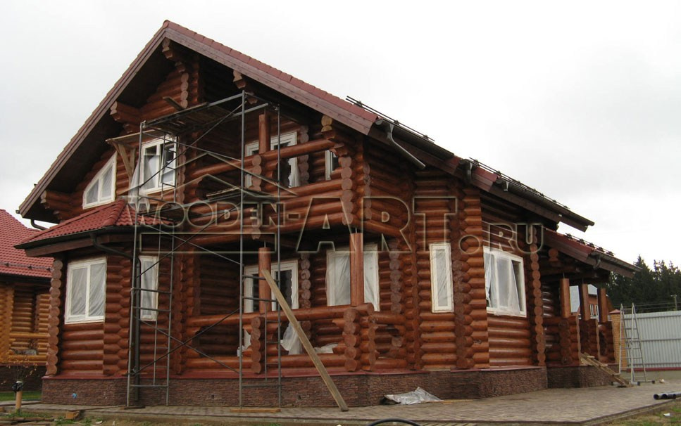 «Малые Вяземы» 202 кв. м. Проекты деревянных домов