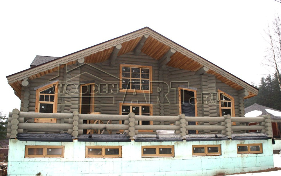 «Красное село» 504 кв. м. Проекты деревянных домов