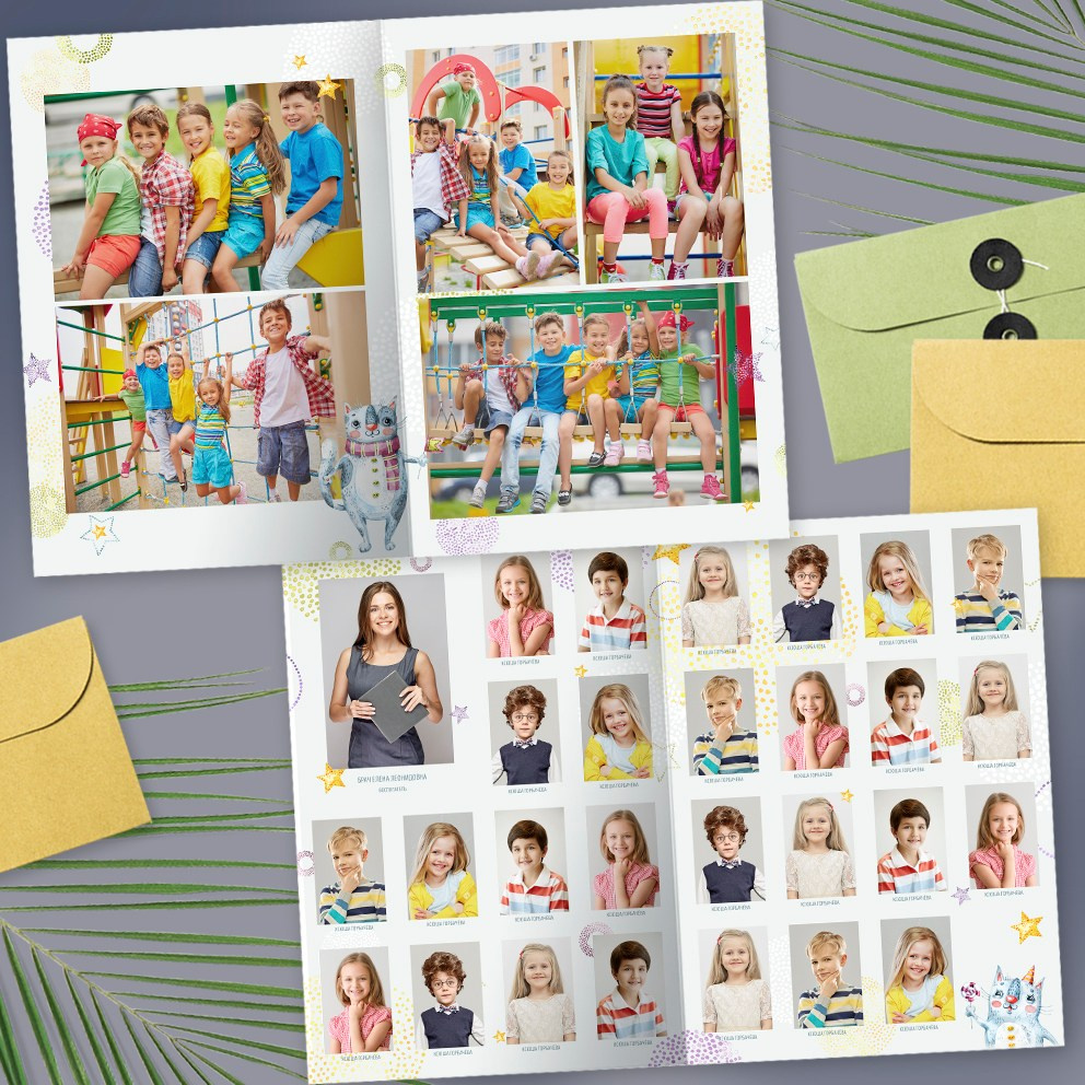 Каталог фотокниг для детского сада. Профессиональный фотограф в Подольске Елена Локтионова