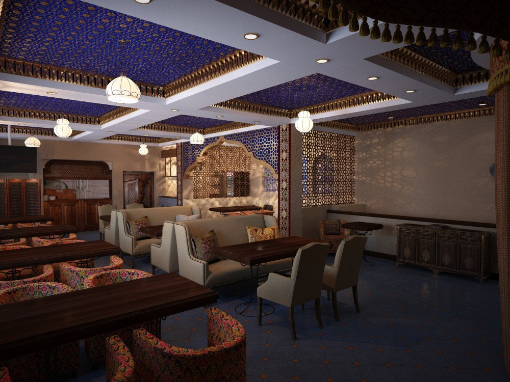 Restaurants. Archive. Interior designer Nataliia Iksanova