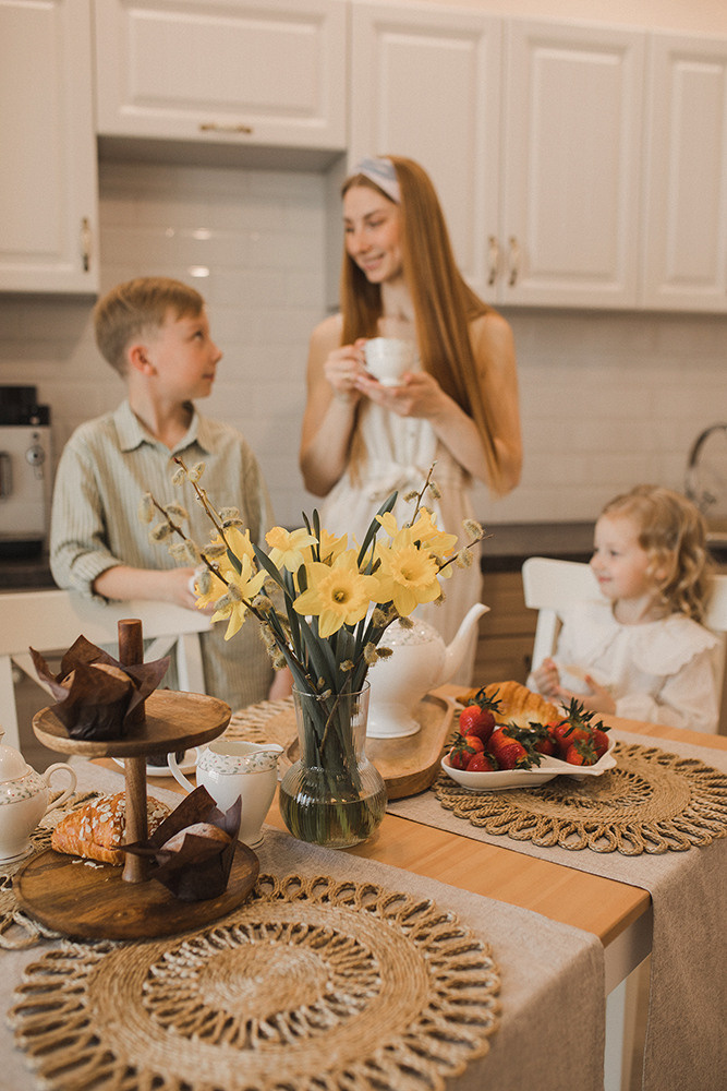 Весеннее чаепитие. Свадебный и семейный фотограф в Белгороде Евгения Курочкина