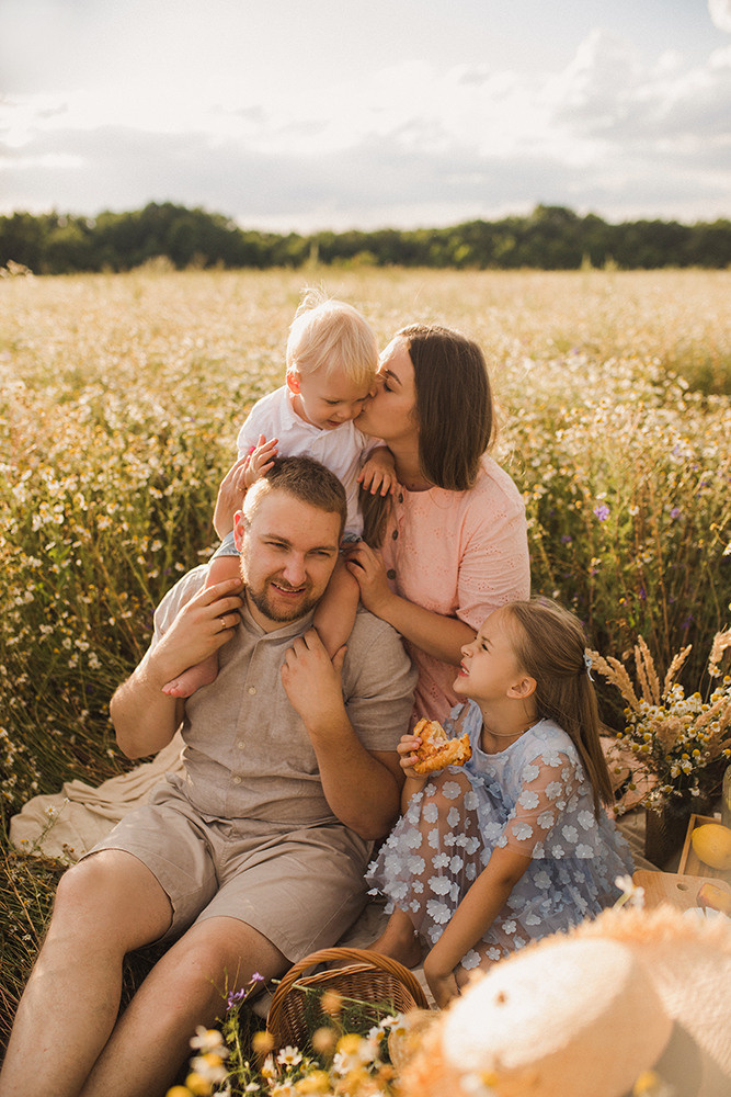 Ромашковые поля. Свадебный и семейный фотограф в Белгороде Евгения Курочкина