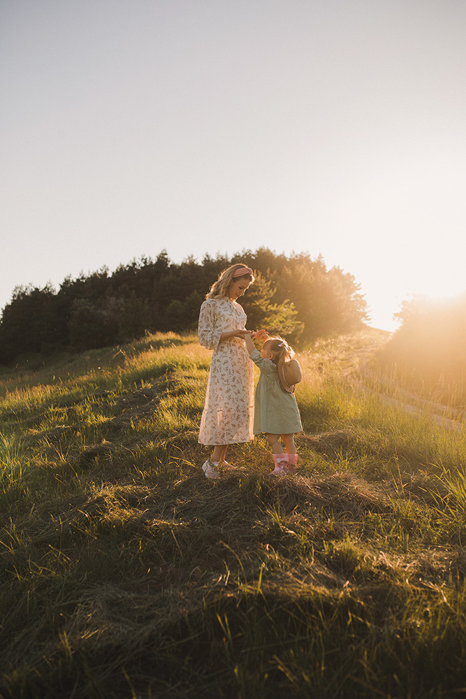 Мама Настя и маленькая София. Свадебный и семейный фотограф в Белгороде Евгения Курочкина