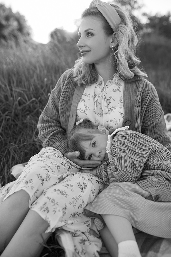 Мама Настя и маленькая София. Свадебный и семейный фотограф в Белгороде Евгения Курочкина