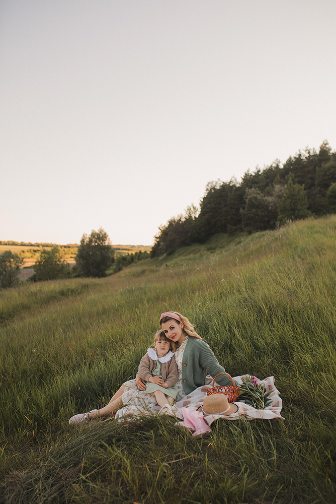 Мама Настя и маленькая София. Свадебный и семейный фотограф в Белгороде Евгения Курочкина