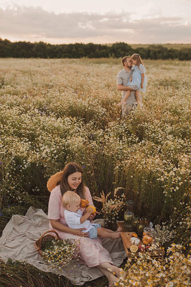 Ромашковые поля. Свадебный и семейный фотограф в Белгороде Евгения Курочкина
