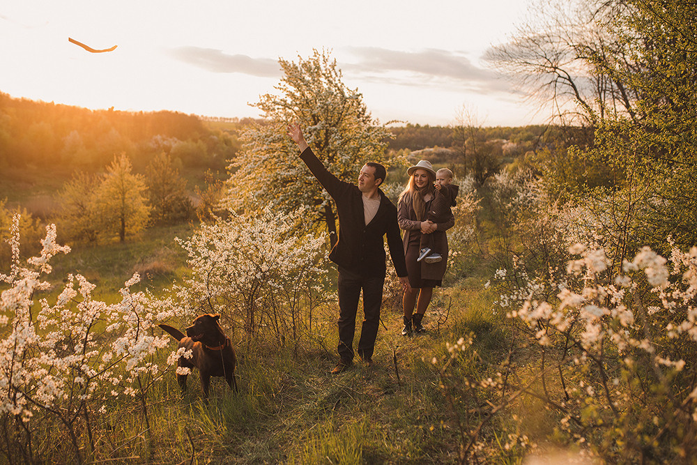 Костя, Танюша, Илюша и Буся. Свадебный и семейный фотограф в Белгороде Евгения Курочкина