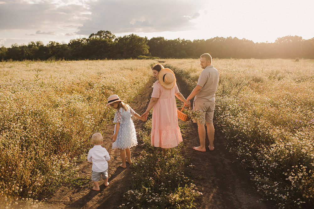 Ромашковые поля. Свадебный и семейный фотограф в Белгороде Евгения Курочкина