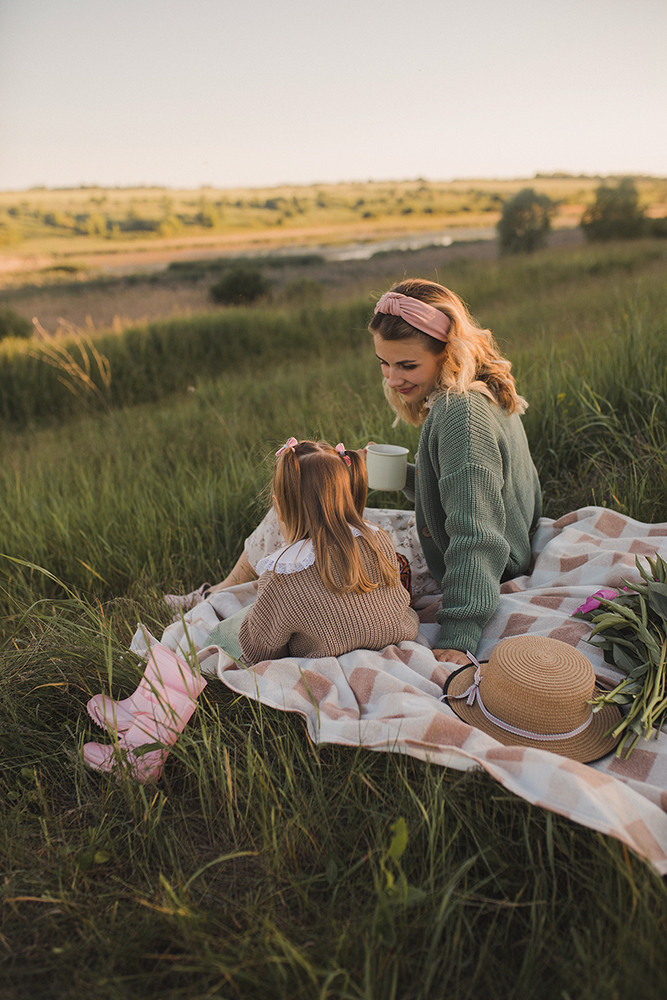 Мама Настя и маленькая София. Свадебный и семейный фотограф в Белгороде Евгения Курочкина
