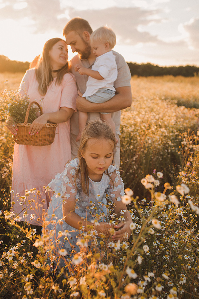 Ромашковые поля. Свадебный и семейный фотограф в Белгороде Евгения Курочкина