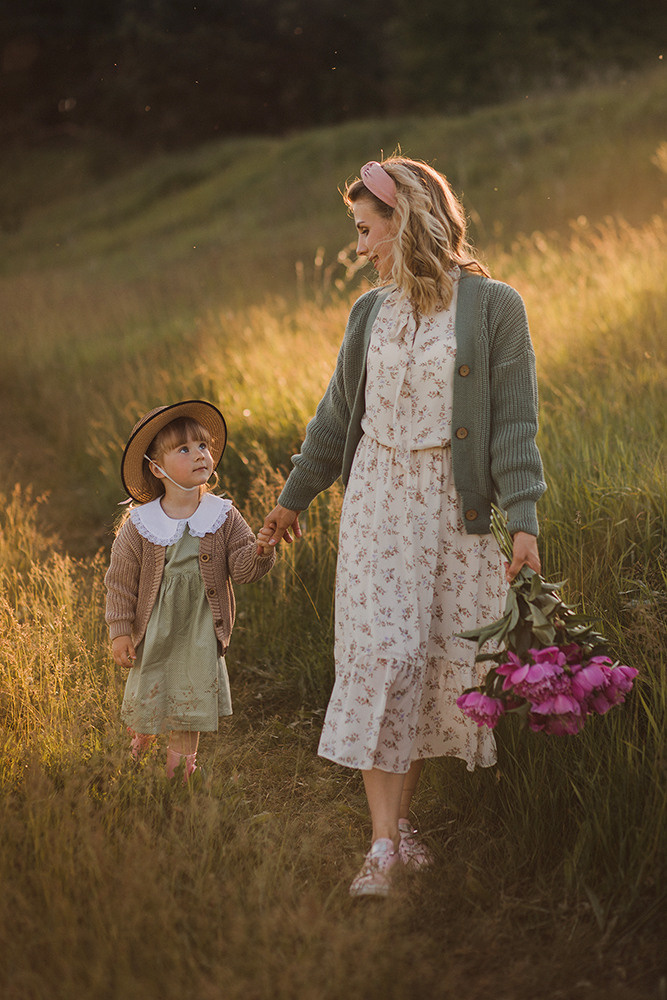Мама Настя и маленькая София. Свадебный и семейный фотограф в Белгороде Евгения Курочкина