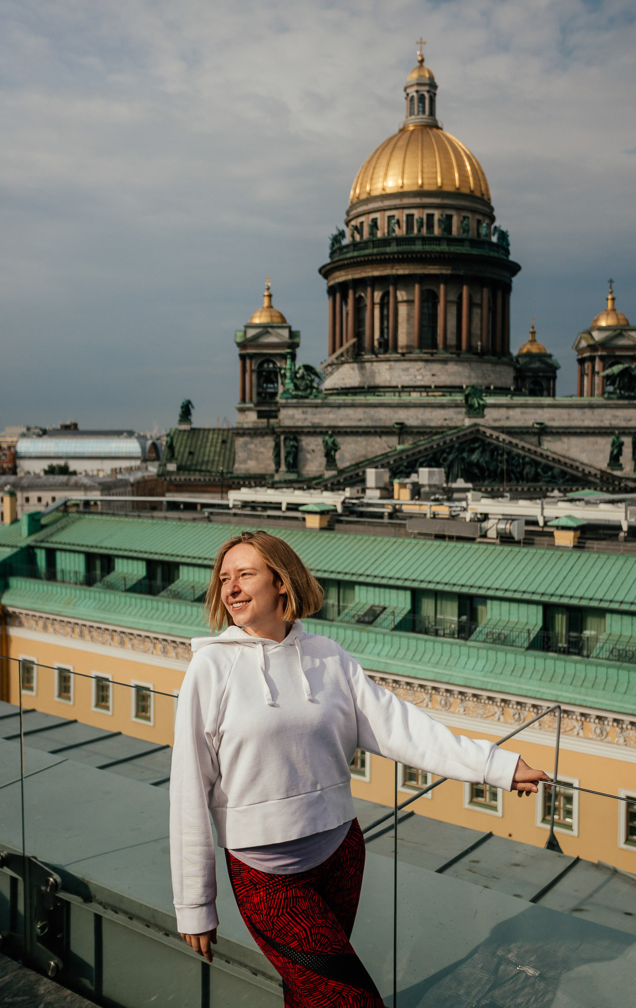 Spa-день и йога с видом на Исаакиевский собор. Портретный и свадебный фотограф в Санкт-Петербурге Ольга Филиппова