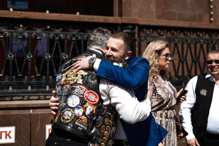 Свадьба байкеров в ресторане «Дворянское гнездо». Kirillova Studio — мастерская декора и событий Юли Кирилловой