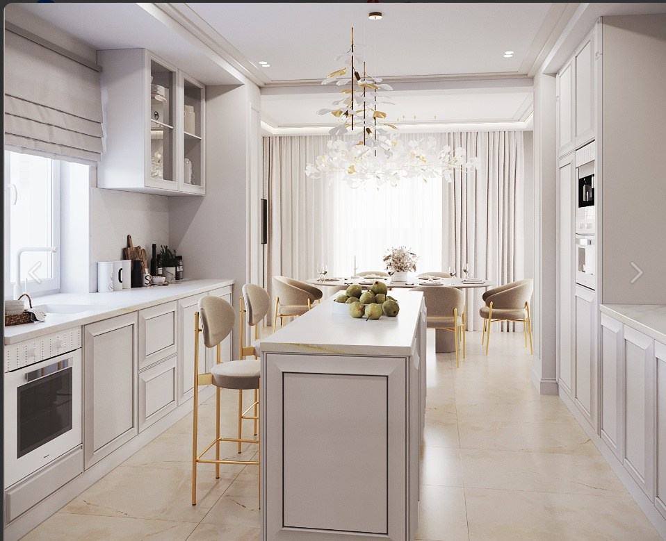 Дом в Неоклассике. Студия дизайна