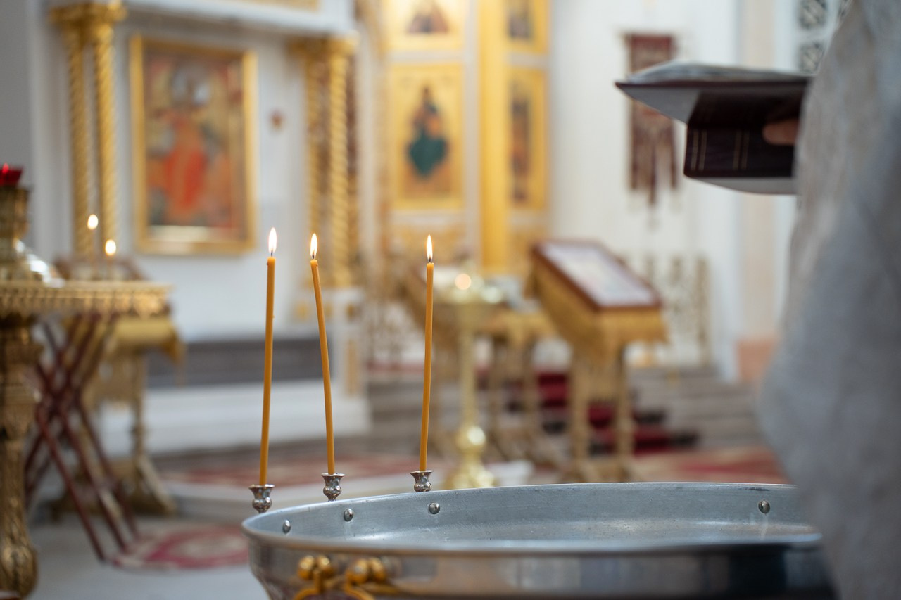 Церемония Крещения Евсевии. Фотограф Мария Ковкова