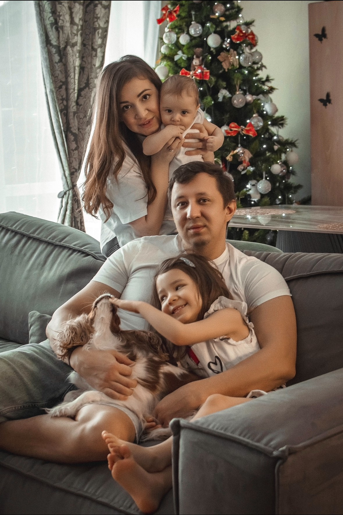 НОВОГОДНИЕ. Фотограф крещений, семейный фотограф Приходько Ксения