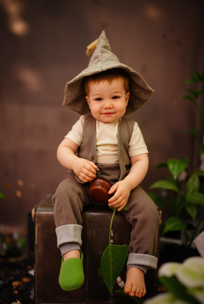 Фотосессия в Сказочном Лесу. Детская Фотостудия ГОДОВАСИКИ в Санкт-Петербурге фотосесия на годик