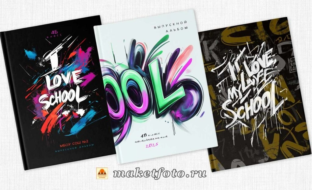 Варианты обложек. Выпускные альбомы Воронеж от Веры Соколовой