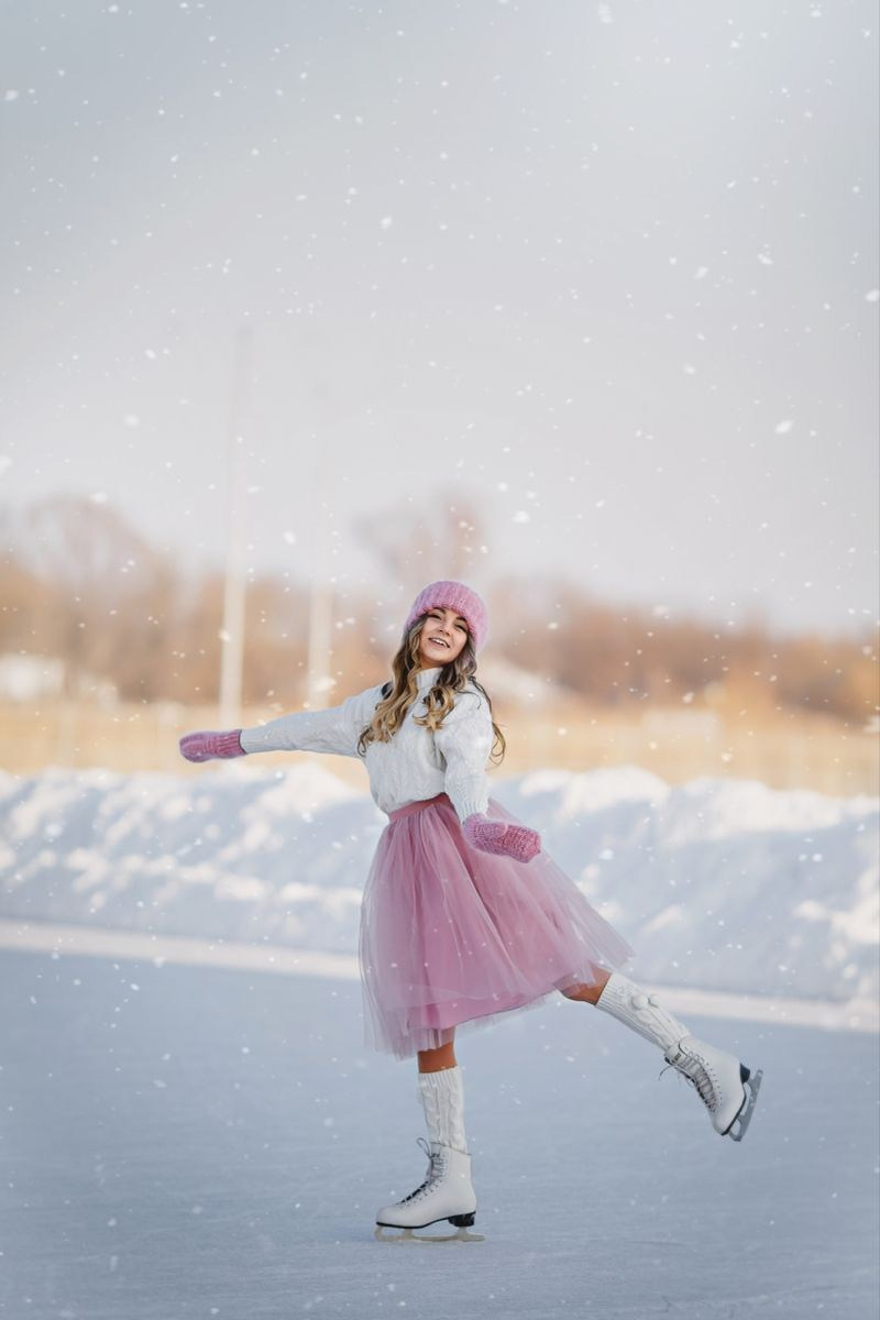 На коньках. Семейный и свадебный фотограф в Минске Юлия Грин