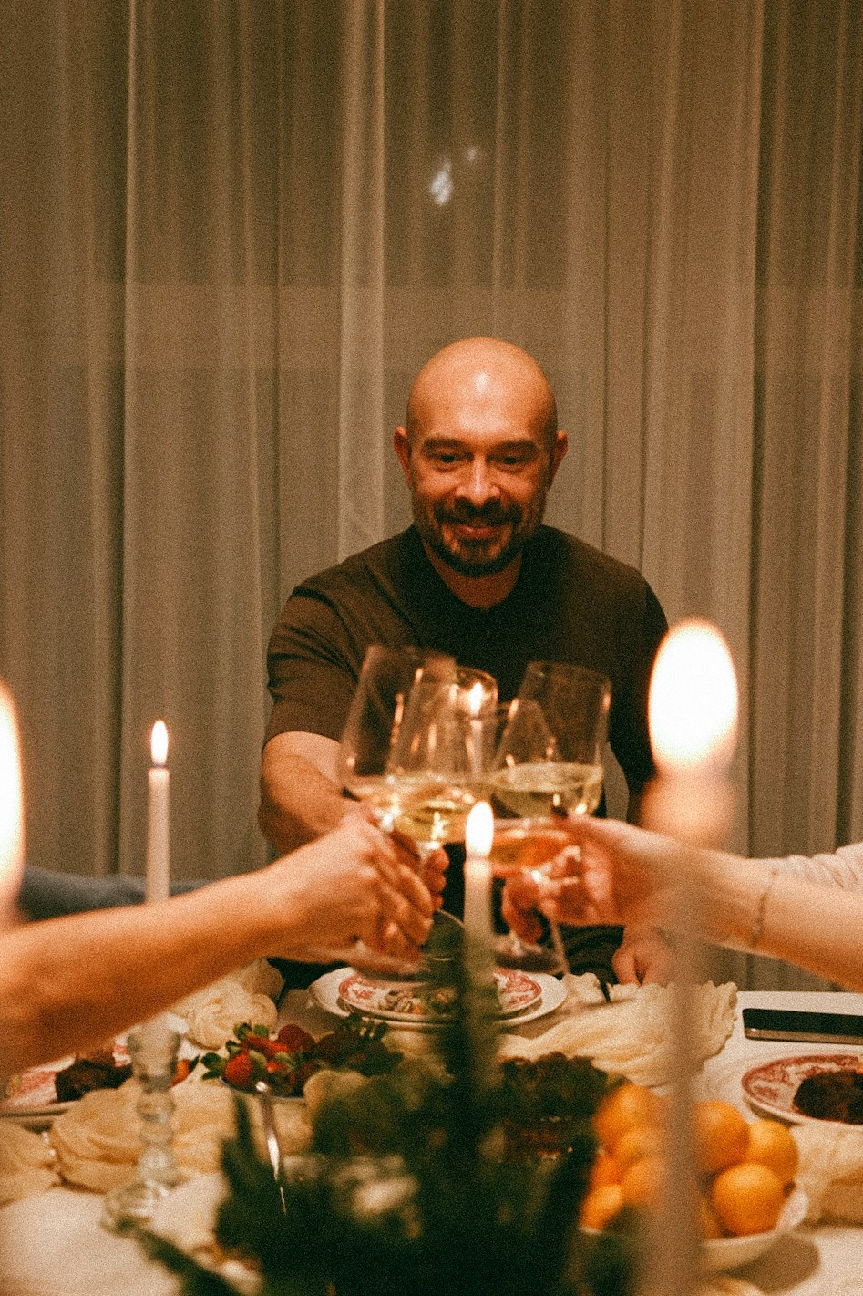 Праздничный ужин. Фотограф Нижний Новгород