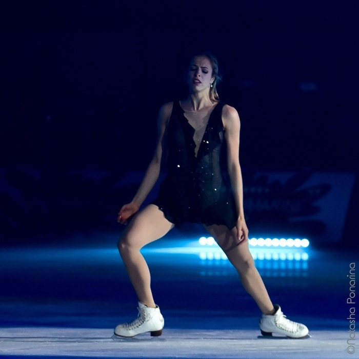 Carolina Kostner. Florence Ice Gala 2018. Russian figure skating photographer from Saint-Petersburg