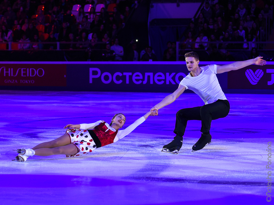 Alexandra Boikova - Dmitri Kozlovskii. Gala.  Rostelecom cup 2019. Russian figure skating photographer from Saint-Petersburg