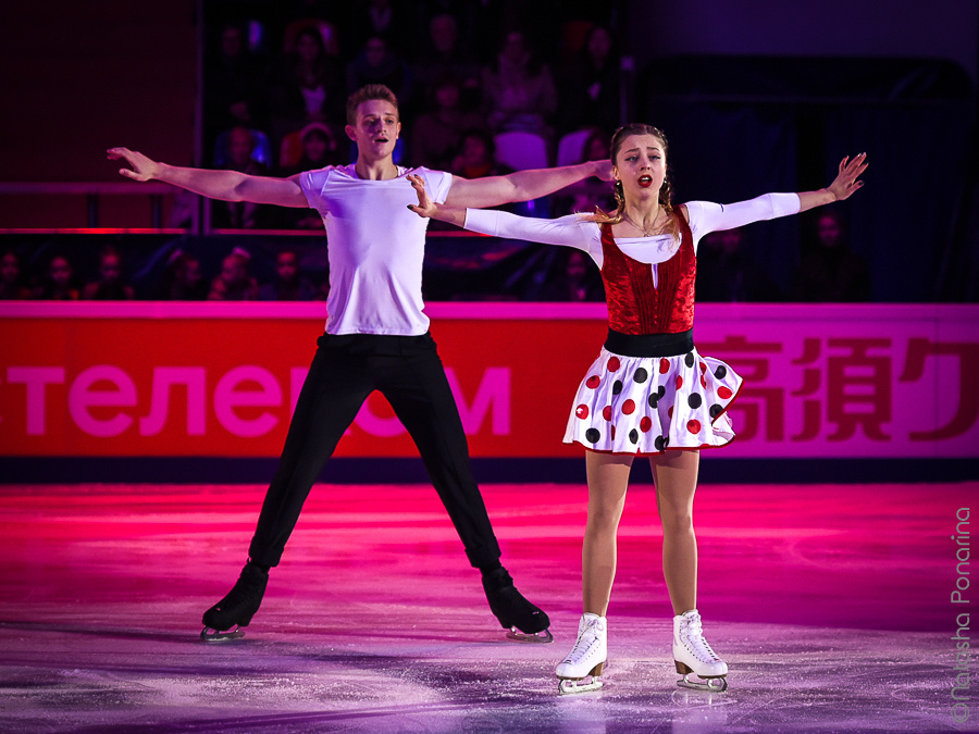 Alexandra Boikova - Dmitri Kozlovskii. Gala.  Rostelecom cup 2019. Russian figure skating photographer from Saint-Petersburg