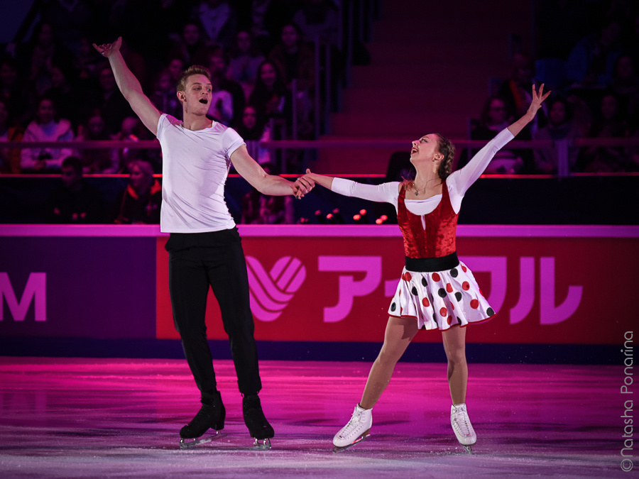 Alexandra Boikova - Dmitri Kozlovskii. Gala.  Rostelecom cup 2019. Russian figure skating photographer from Saint-Petersburg
