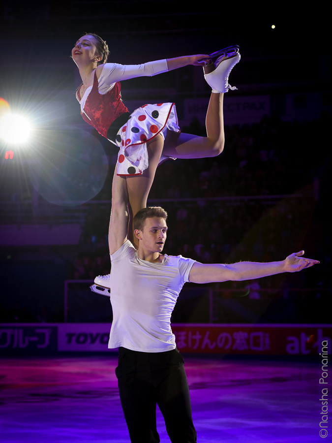Alexandra Boikova - Dmitri Kozlovskii. Gala.  Rostelecom cup 2019. Russian figure skating photographer from Saint-Petersburg