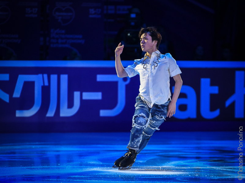 Shoma Uno. Gala. Rostelecom cup 2019. Russian figure skating photographer from Saint-Petersburg