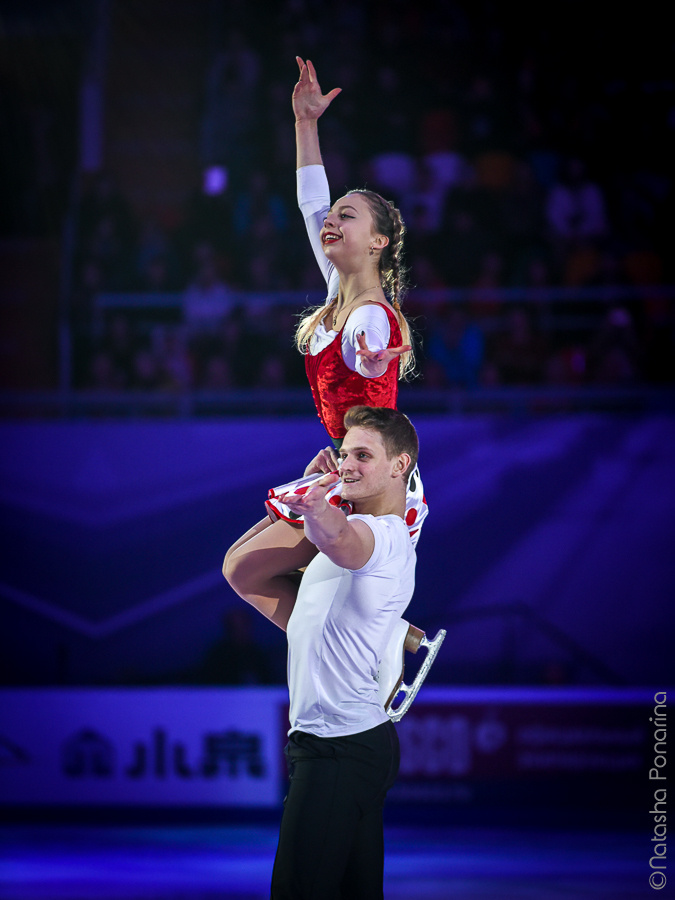 Alexandra Boikova - Dmitri Kozlovskii. Gala.  Rostelecom cup 2019. Russian figure skating photographer from Saint-Petersburg