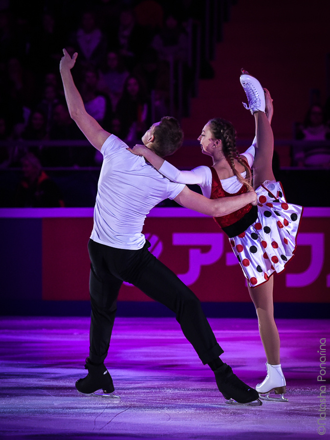 Alexandra Boikova - Dmitri Kozlovskii. Gala.  Rostelecom cup 2019. Russian figure skating photographer from Saint-Petersburg