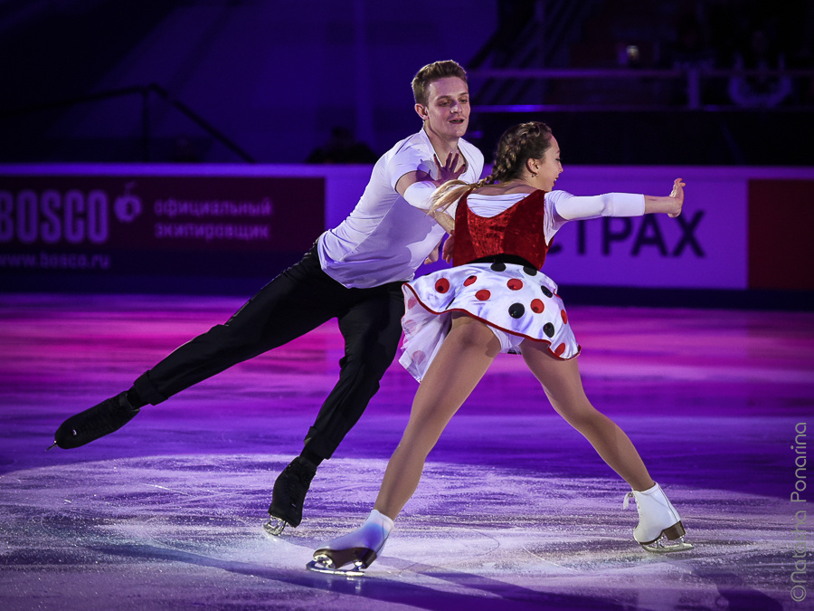 Alexandra Boikova - Dmitri Kozlovskii. Gala.  Rostelecom cup 2019. Russian figure skating photographer from Saint-Petersburg
