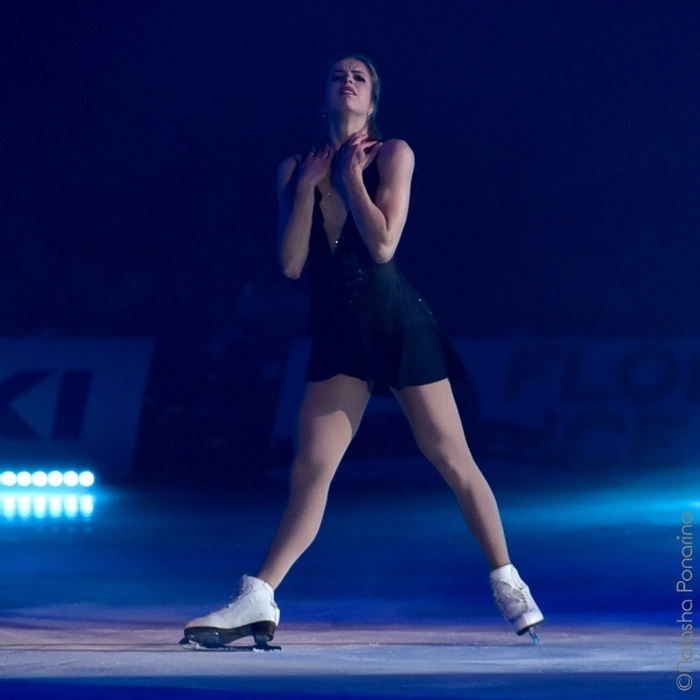Carolina Kostner. Florence Ice Gala 2018. Russian figure skating photographer from Saint-Petersburg