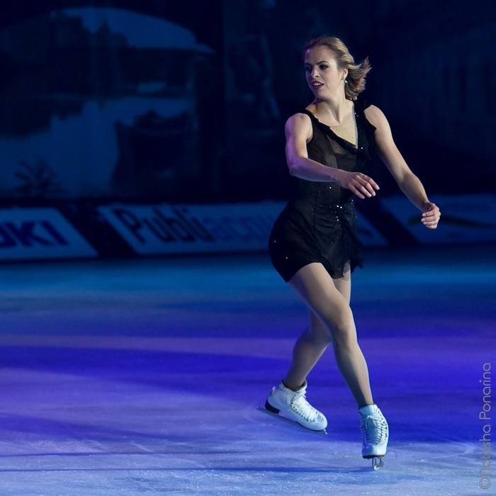 Carolina Kostner. Florence Ice Gala 2018. Russian figure skating photographer from Saint-Petersburg