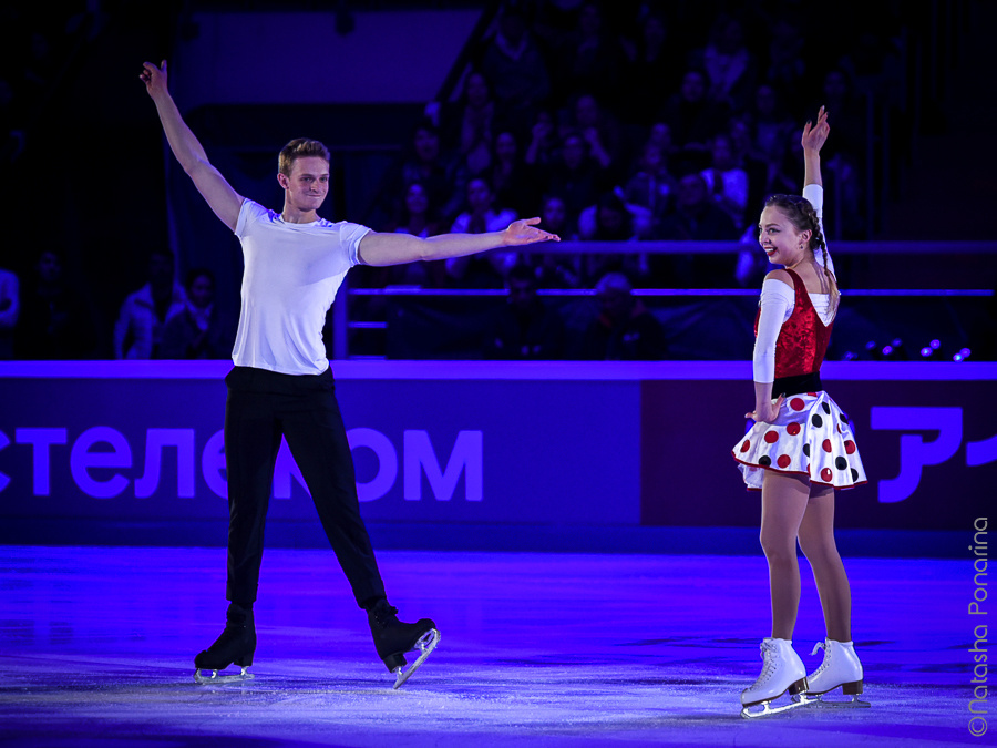Alexandra Boikova - Dmitri Kozlovskii. Gala.  Rostelecom cup 2019. Russian figure skating photographer from Saint-Petersburg