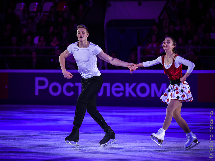 Alexandra Boikova - Dmitri Kozlovskii. Gala.  Rostelecom cup 2019. Russian figure skating photographer from Saint-Petersburg
