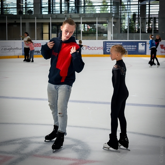 Igora 2018. Russian figure skating photographer from Saint-Petersburg