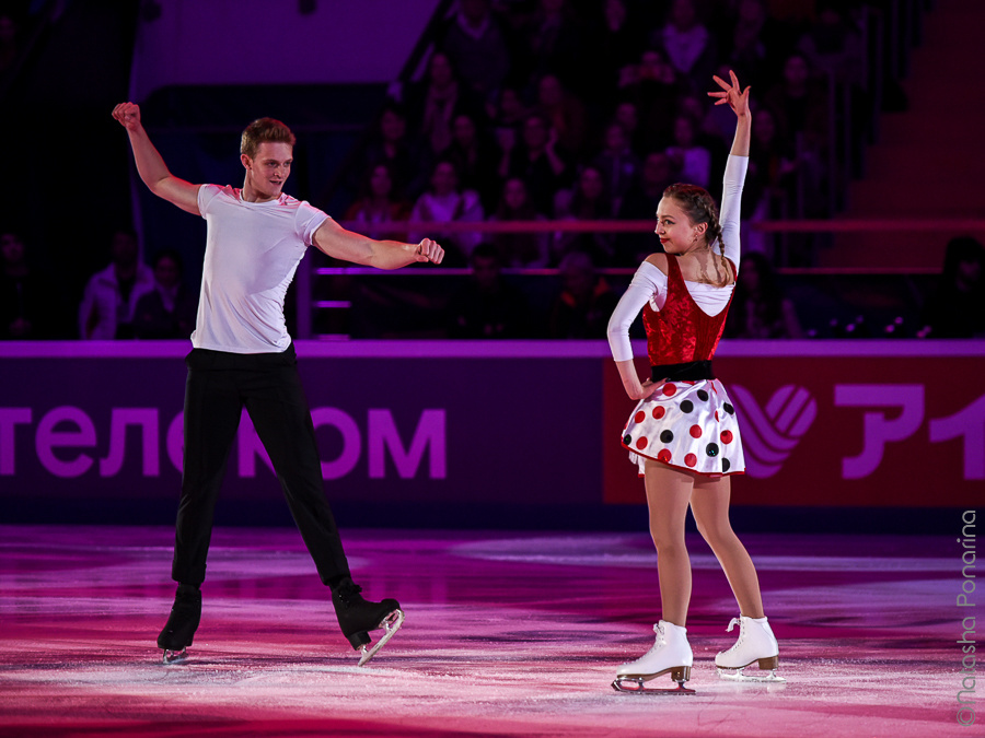 Alexandra Boikova - Dmitri Kozlovskii. Gala.  Rostelecom cup 2019. Russian figure skating photographer from Saint-Petersburg