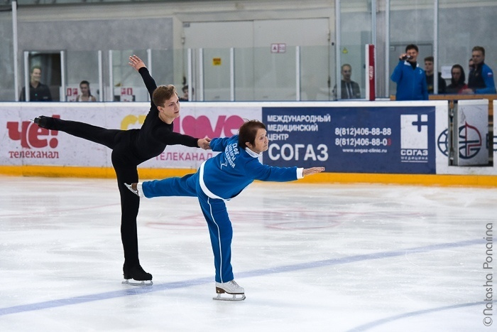 Igora 2018. Russian figure skating photographer from Saint-Petersburg