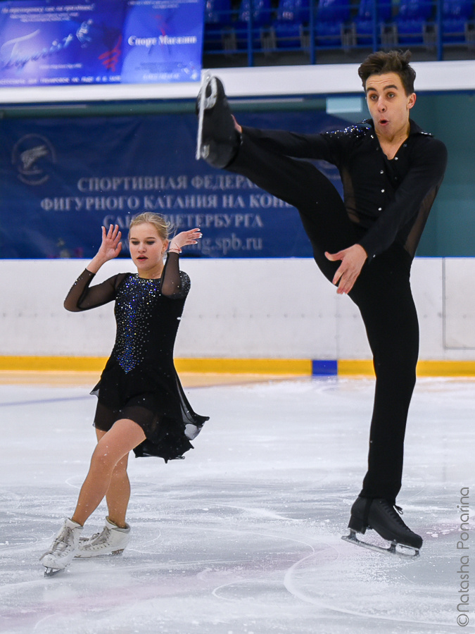 Мария Нехаева - Фёдор Санин. Первенство СПб 2020. Russian figure skating photographer from Saint-Petersburg